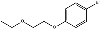 1-(4'-溴苯氧基)-1-乙氧基乙烷 结构式