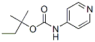 Carbamic acid, 4-pyridinyl-, 1,1-dimethylpropyl ester (9CI) 结构式