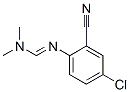N'-(4-chloro-2-cyanophenyl)-N,N-dimethylformamidine 结构式