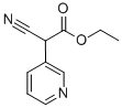 2-氰基-2-(吡啶-3-基)乙酸乙酯 结构式