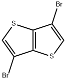 3,6-二溴噻吩[3,2-B]噻吩 结构式