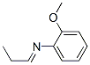 Benzenamine, 2-methoxy-N-propylidene- (9CI) 结构式