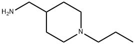 (1-丙基哌啶-4-基)甲胺 结构式