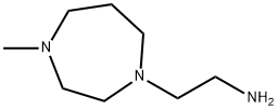 1-甲基-4-氨乙基-1,4-二氮杂环庚烷 结构式