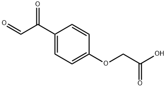 4-(oxoacetyl)phenoxyacetic acid 结构式