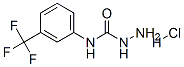 4-[3-(TRIFLUOROMETHYL)PHENYL]SEMICARBAZIDE HYDROCHLORIDE 结构式