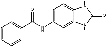 Benzamide, N-(2,3-dihydro-2-oxo-1H-benzimidazol-5-yl)- (9CI) 结构式
