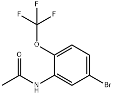 N-ACETYL 5-BROMO-2-(TRIFLUOROMETHOXY)ANILINE 结构式