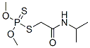 Dithiophosphoric acid O,O-dimethyl S-[(N-isopropylcarbamoyl)methyl] ester 结构式