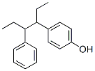 4-(4-phenylhexan-3-yl)phenol 结构式