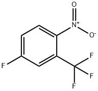 5-氟-2-硝基三氟甲苯 结构式