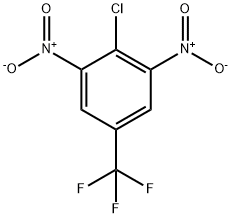 4-氯-3,5-二硝基三氟甲苯 结构式
