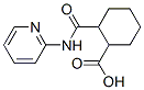 Cyclohexanecarboxylic acid, 2-[(2-pyridinylamino)carbonyl]- (9CI) 结构式