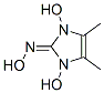 2H-Imidazol-2-one, 1,3-dihydro-1,3-dihydroxy-4,5-dimethyl-, oxime (9CI) 结构式