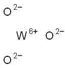 Tungsten oxide  结构式