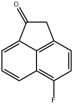 5-fluoroacenaphthen-1-one 结构式