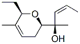 2H-Pyran-2-methanol,6-ethyl-3,6-dihydro-alpha,5-dimethyl-alpha-(1Z)-1-propenyl-,(alphaR,2R,6R)-(9CI) 结构式