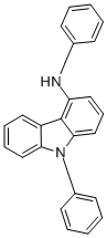 9-BENZYL-4-BENZYLAMINO-CARBAZOLE 结构式