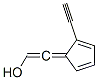 Ethenol, (2-ethynyl-2,4-cyclopentadien-1-ylidene)-, (1R)- (9CI) 结构式