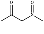 2-Butanone, 3-(methylsulfinyl)- (9CI) 结构式