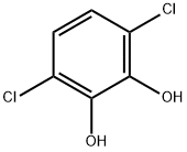 3,6-二氯儿茶酚 结构式