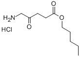 5-AMINO-4-OXOPENTANOIC ACID PENTYL ESTER HYDROCHLORIDE 结构式