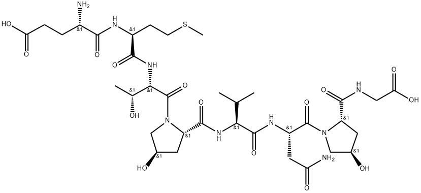 (HYP474477)-Α-FETOPROTEIN(471-478)(HUMAN, LOWLAND GORILLA) 结构式