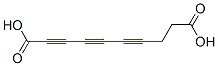 2,4,6-Decatriynedioic acid 结构式