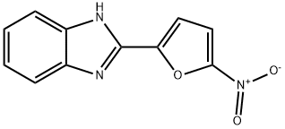 2-(5-nitro-2-furyl)-1H-benzoimidazole 结构式