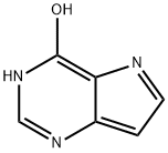 1H-吡咯并[3,2-D]嘧啶-4-醇 结构式