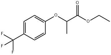 ethyl 2-(4-(trifluoroMethyl)phenoxy)propanoate 结构式