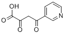 2,4-二氧代-4(3-吡啶)丁酸 结构式