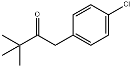 1-(4-氯苯基)-3,3-二甲基-2-丁酮 结构式