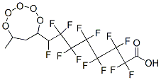 3,5,7,9,11-Pentaoxatridecafluorododecanoic acid 结构式