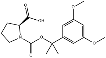 DDZ-L-脯氨酸 结构式