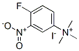 4-fluoro-N,N,N-trimethyl-3-nitroanilinium iodide 结构式