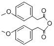 4-甲氧基苯乙酸酐 结构式