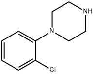 1-(2-氯苯基)哌嗪 结构式