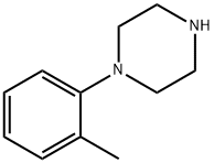 1-(2-甲基苯基)哌嗪 结构式