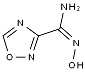 1,2,4-Oxadiazole-3-carboximidamide,N-hydroxy- 结构式