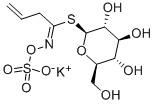 黑介子硫苷酸钾 结构式