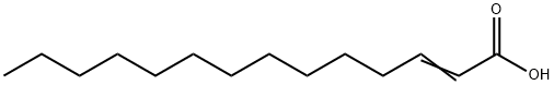 十四-2-烯酸 结构式