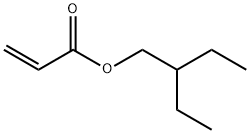 丙烯酸-2-乙基丁酯 结构式
