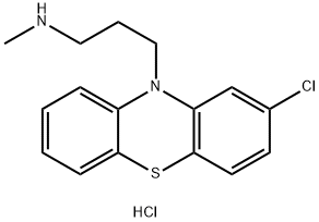 氯丙嗪杂质 D 结构式