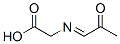 Glycine, N-(2-oxopropylidene)- (9CI) 结构式