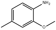 2-甲氧基-4-甲基苯胺 结构式