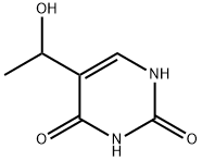 5-(1-hydroxyethyl)uracil 结构式