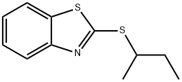 Benzothiazole, 2-[(1-methylpropyl)thio]- (9CI) 结构式