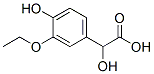 3-ethoxy-4-hydroxymandelic acid 结构式