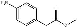 对氨基苯乙酸甲酯 结构式